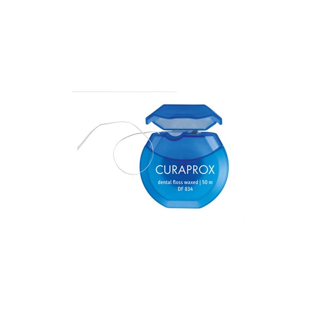 CURAPROX DF 834 DENTAL FLOSS WAXED 50 METRI CURAPROX DF 834 DENTAL FLOSS WAXED 50 METRI