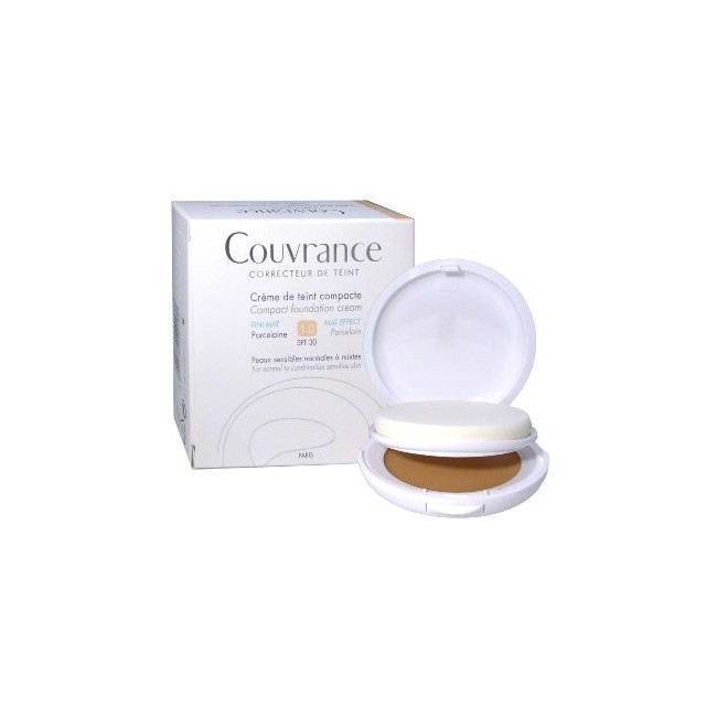EAU THERMALE AVENE COUVRANCE CREMA COMPATTA COLORATA NF OIL FREE PORCELLANA 9,5 G EAU THERMALE AVENE COUVRANCE CREMA COMPATTA COLORATA NF OIL FREE PORCELLANA 9,5 G