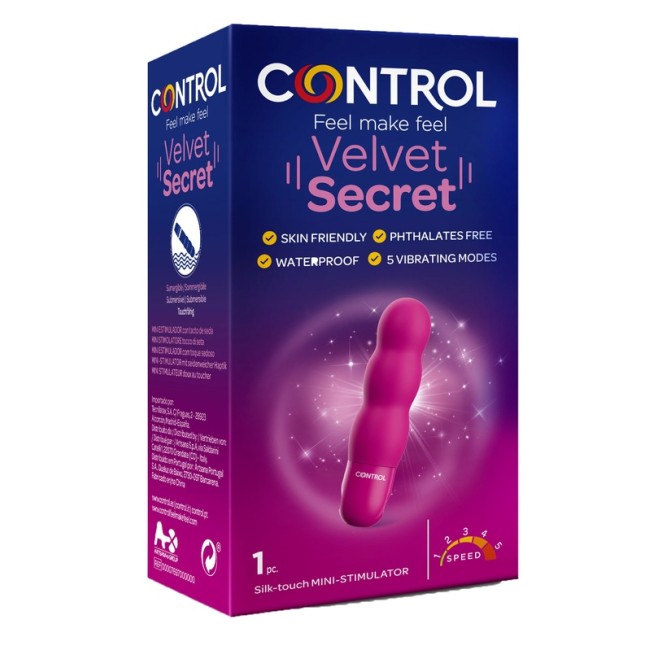 CONTROL VELVET SECRET 1 PEZZO CONTROL VELVET SECRET 1 PEZZO