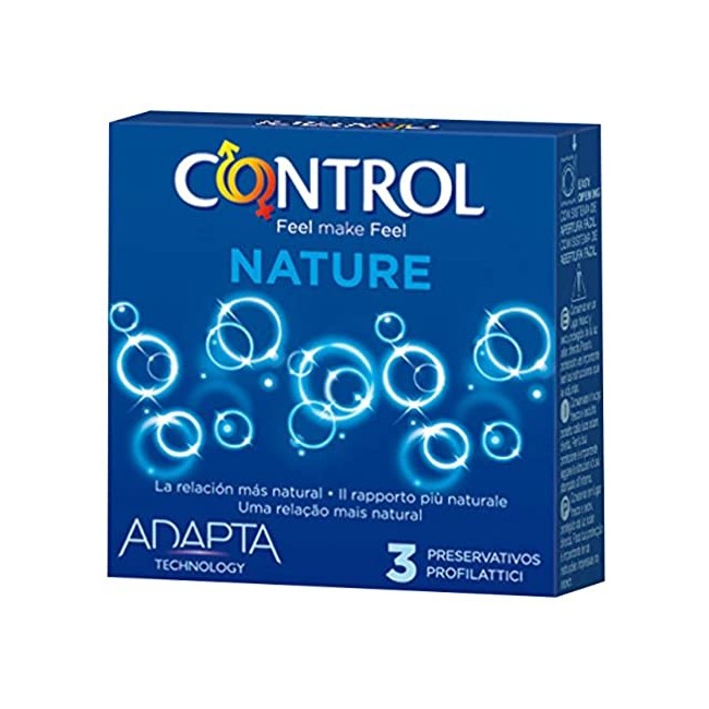 PROFILATTICO CONTROL NATURE 2,0 3 PEZZI PROFILATTICO CONTROL NATURE 2,0 3 PEZZI