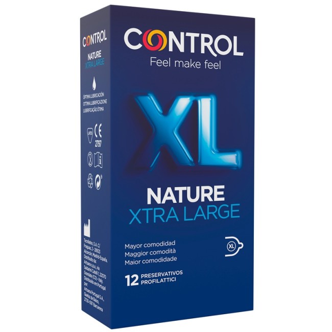 PROFILATTICO CONTROL NATURE 2,0 XL 12 PEZZI PROFILATTICO CONTROL NATURE 2,0 XL 12 PEZZI