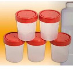 CONTENITORE URINA CURAMED CON TAPPO A VITE 120 ML