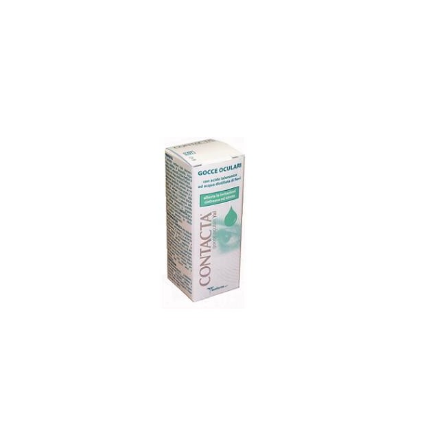GOCCE OCULARI CON ACIDO IALURONICO CONTACTA 15ML MARCHIO CE GOCCE OCULARI CON ACIDO IALURONICO CONTACTA 15ML MARCHIO CE