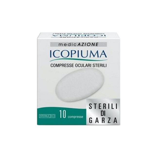 COMPRESSE OCULARI ADESIVE STERILI 10 PEZZI