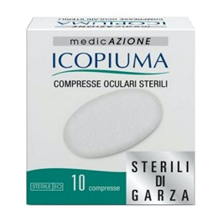 COMPRESSE OCULARI ADESIVE STERILI 10 PEZZI