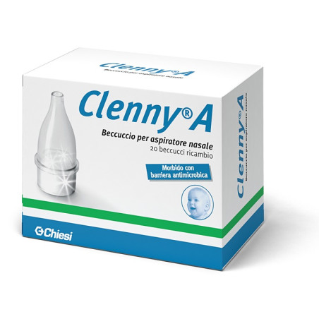 RICAMBI PER ASPIRATORE NASALE CLENNY A 20 PEZZI RICAMBI PER ASPIRATORE NASALE CLENNY A 20 PEZZI