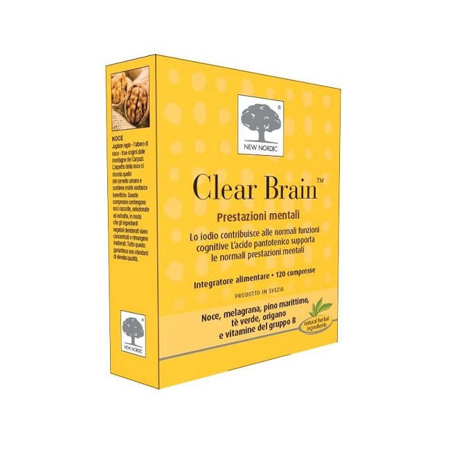 CLEAR BRAIN 120 COMPRESSE CLEAR BRAIN 120 COMPRESSE