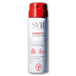 Flacone da 40 ml di Svr Cicavit SOS Grattage Spray Lenitivo Anti-Prurito.