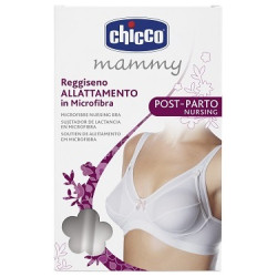 CHICCO MAMMY REGGISENO MICROFIBRA ALLATTAMENTO BIANCO 6D