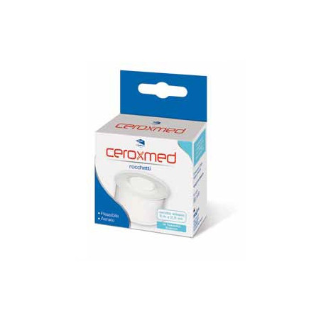 CEROTTO IN ROCCHETTO CEROXMED AERATO IN TESSUTO BIANCO 500X2,50 CM 1 PEZZO