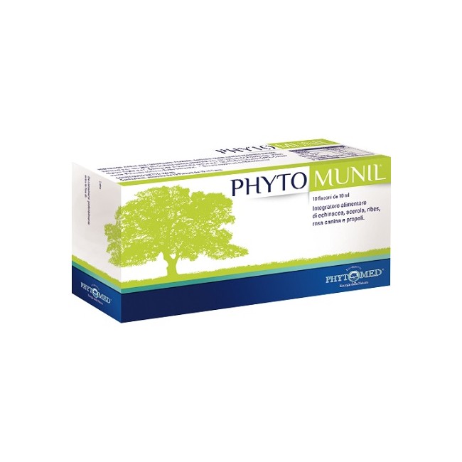 Phytomunil Integratore Alimentare 10 Flaconcini Da 10ml Phytomunil Integratore Alimentare 10 Flaconcini Da 10ml