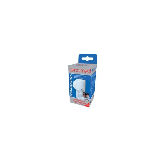 BENDA ELASTICA CEROXMED 10X450 CM CON GANCIO 1 PEZZO BENDA ELASTICA CEROXMED 10X450 CM CON GANCIO 1 PEZZO
