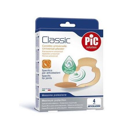 CEROTTO PIC CLASSIC ARTICOLAZIONI ANTIBATTERICO 4 PEZZI