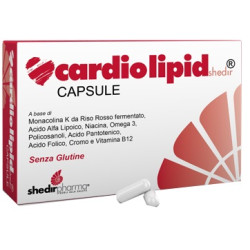 Shedir Cardiolipid Integratore Per Colesterolo e Glicemia Alti 30 Capsule
