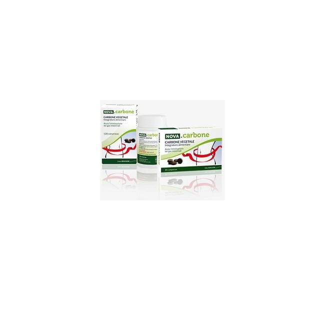 NOVA CARBONE VEGETALE 120 COMPRESSE NOVA CARBONE VEGETALE 120 COMPRESSE