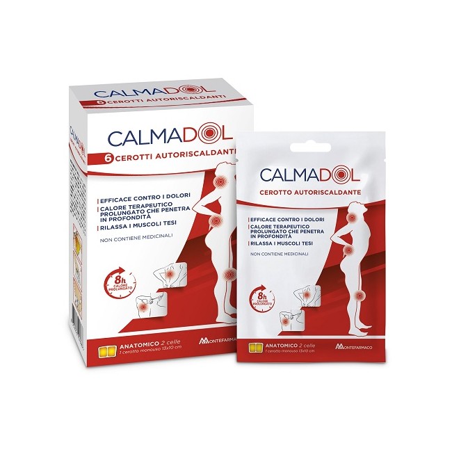 CALMADOL CEROTTO RISCALDANTE PACK 6 PEZZI CALMADOL CEROTTO RISCALDANTE PACK 6 PEZZI
