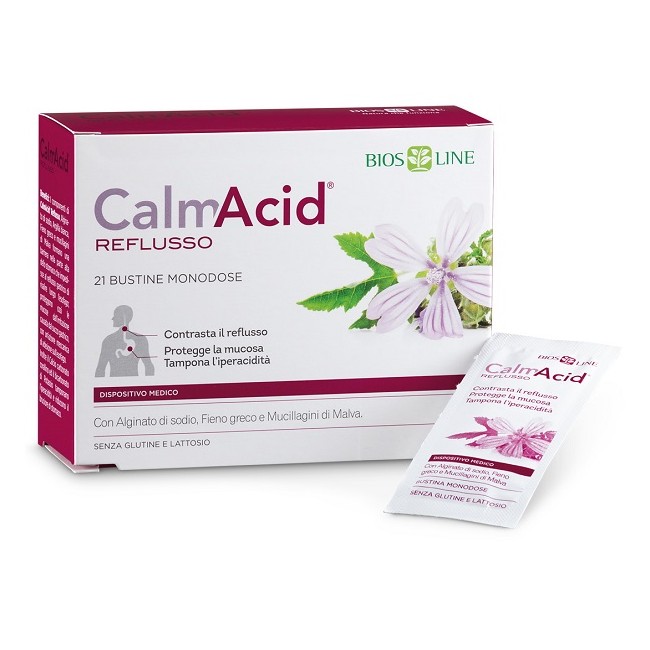 BIOSLINE CALMACID REFLUSSO 21 BUSTINE MONODOSE BIOSLINE CALMACID REFLUSSO 21 BUSTINE MONODOSE