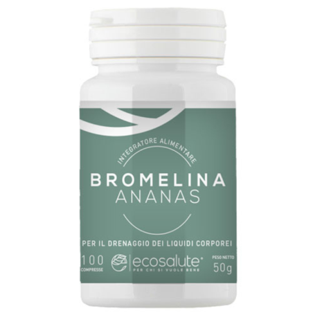 Bromelina Integratore Diuretico Drenante Anticellulite 100 Compresse Bromelina Integratore Diuretico Drenante Anticellulite 100 Compresse