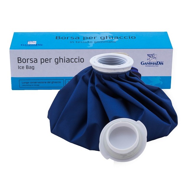 BORSA GHIACCIO TESSUTO GOMMATO 25 CM BORSA GHIACCIO TESSUTO GOMMATO 25 CM