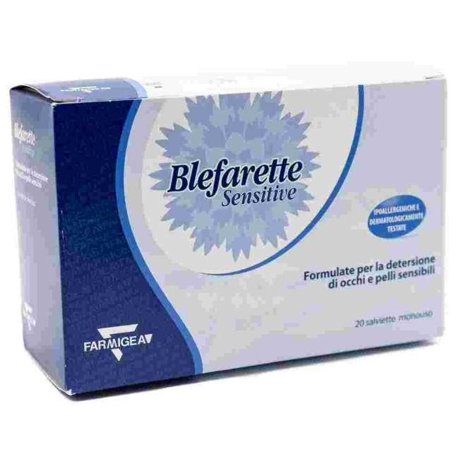 BLEFARETTE SENSITIVE SALVIETTE MONOUSO 20 PEZZI BLEFARETTE SENSITIVE SALVIETTE MONOUSO 20 PEZZI