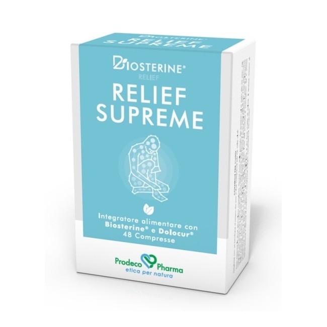 BIOSTERINE RELIEF SUPREME 48 COMPRESSE BIOSTERINE RELIEF SUPREME 48 COMPRESSE