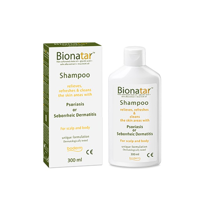 BIONATAR SHAMPOO INDICATO IN PRESENZA DI SINTOMI DI PSORIASI E DERMATITE SEBORROICA 200 ML BIONATAR SHAMPOO INDICATO IN PRESENZA DI SINTOMI DI PSORIASI E DERMATITE SEBORROICA 200 ML