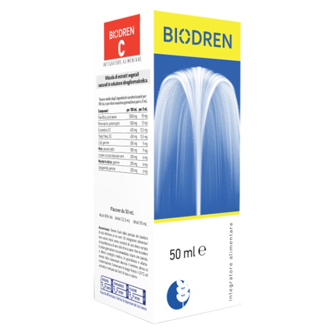 BIODREN C 50 ML SOLUZIONE IDROALCOLICA BIODREN C 50 ML SOLUZIONE IDROALCOLICA