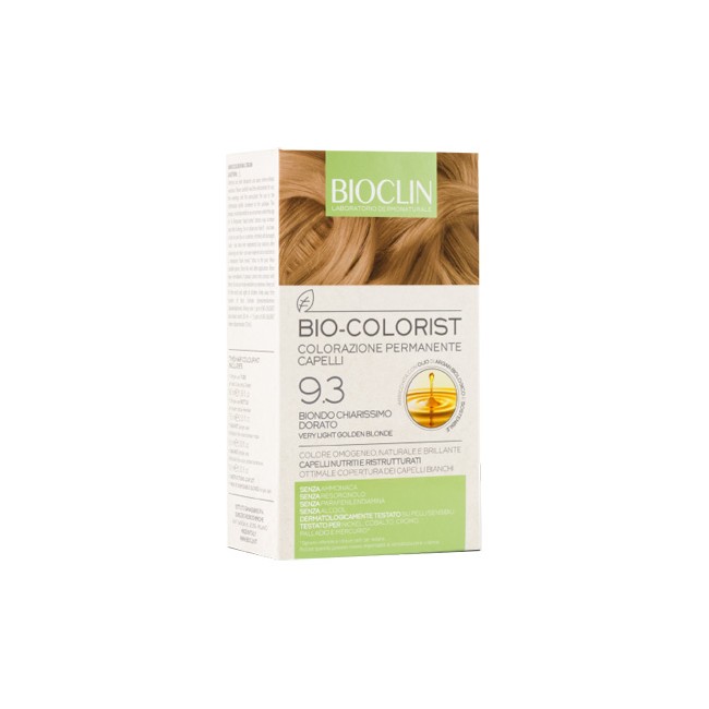 BIOCLIN BIO COLORIST 9,3 BIONDO CHIARISSIMO DORATO BIOCLIN BIO COLORIST 9,3 BIONDO CHIARISSIMO DORATO