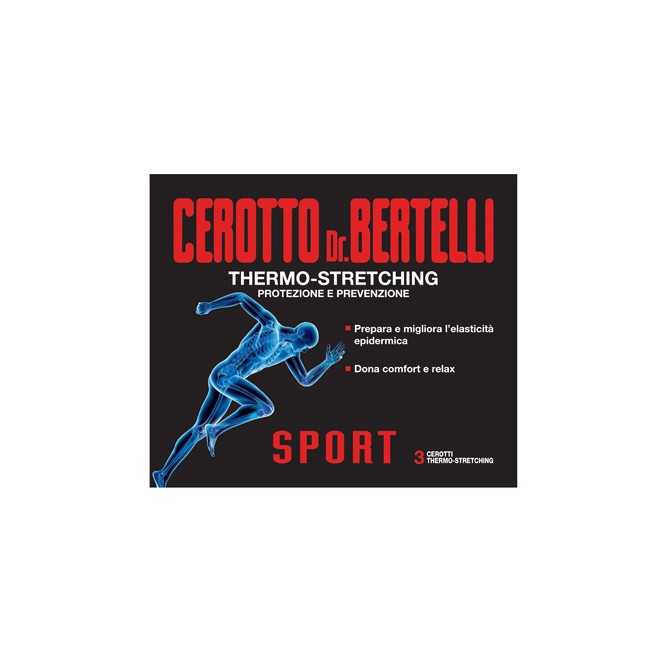 DR BERTELLI CEROTTO SPORT 3 PEZZI DR BERTELLI CEROTTO SPORT 3 PEZZI