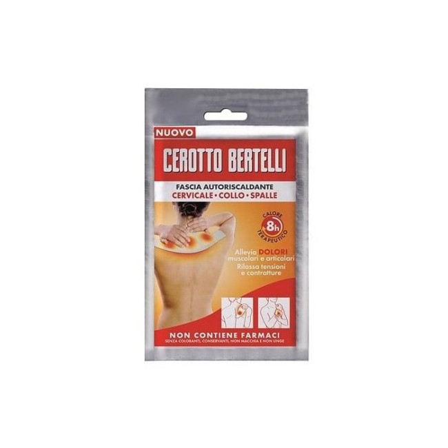 BERTELLI CEROTTO AUTORISCALDANTE 2 CELLE 1 PEZZO BERTELLI CEROTTO AUTORISCALDANTE 2 CELLE 1 PEZZO