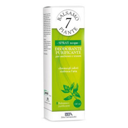 ESSENZA BALSAMICA 7 PIANTE DEODORANTE PURIFICANTE PER AMBIENTI E TESSUTI POMPA SPRAY + ASTUCCIO 180 ML