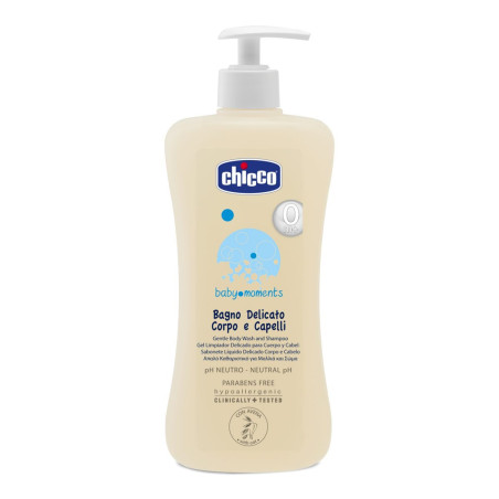 CHICCO COSMETICI BABY MOMENTS CORPO CAPELLI 500 ML CHICCO COSMETICI BABY MOMENTS CORPO CAPELLI 500 ML