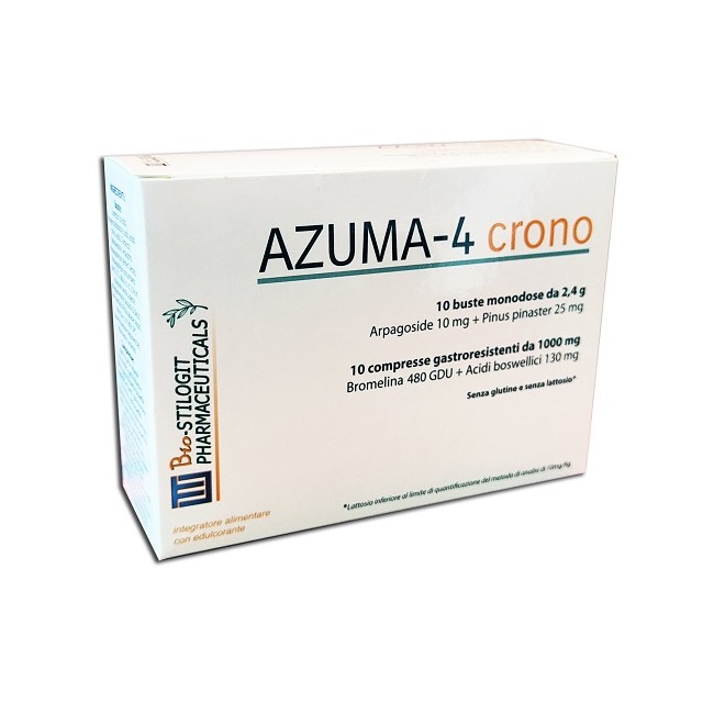 AZUMA-4 CRONO 10 COMPRESSE + 10 BUSTE AZUMA-4 CRONO 10 COMPRESSE + 10 BUSTE