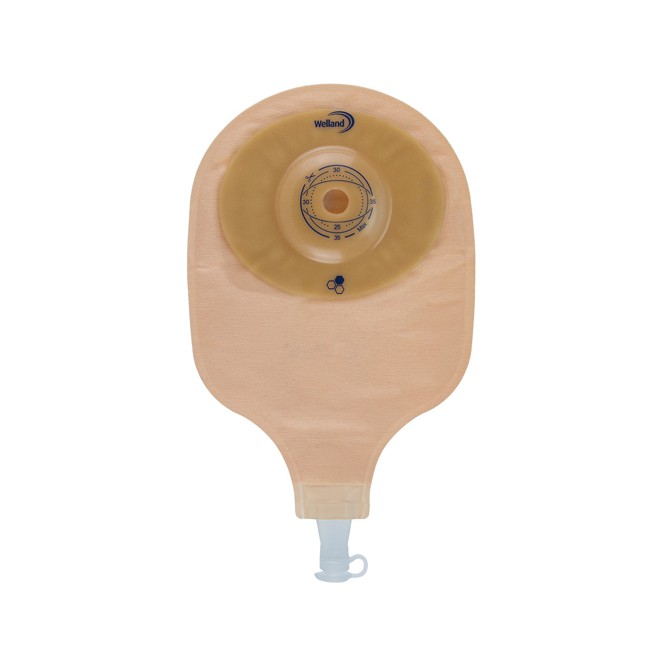 SACCA PER UROSTOMIA TRASPARENTE RITAGLIABILE AURUM PROFILE URO MIDI DIAMETRO 13-35 MM INIZIO CONVESSITA' 35 MM 10 PEZZI