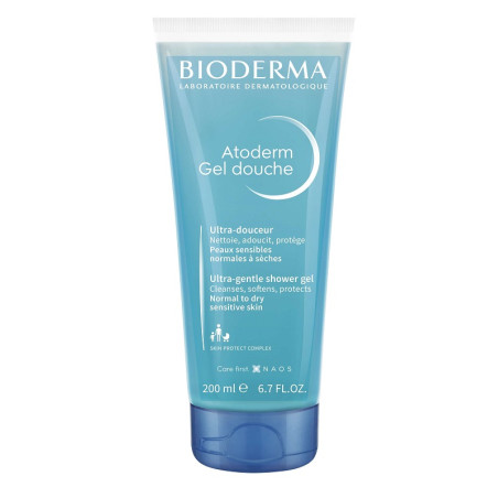 Tubo da 200 ml di Bioderma Atoderm Gel Doccia Delicato Tubo da 200 ml di Bioderma Atoderm Gel Doccia Delicato