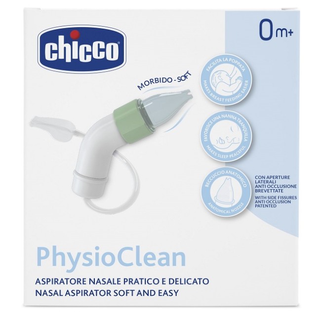 ASPIRATORE NASALE CHICCO PHYSIOCLEAN ASPIRATORE NASALE CHICCO PHYSIOCLEAN