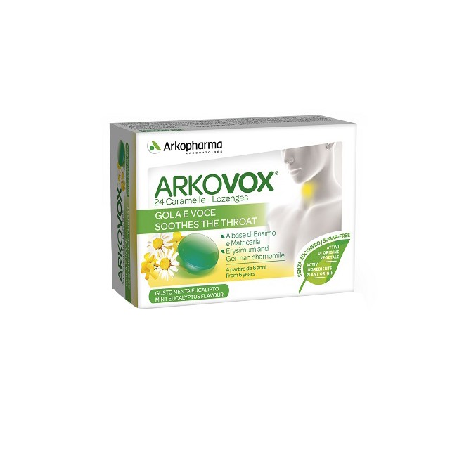 ARKOVOX MENTA/EUCALIPTO 24 CARAMELLE ARKOVOX MENTA/EUCALIPTO 24 CARAMELLE