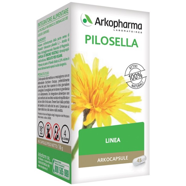 ARKO CAPSULE PILOSELLA 45 CAPSULE ARKO CAPSULE PILOSELLA 45 CAPSULE