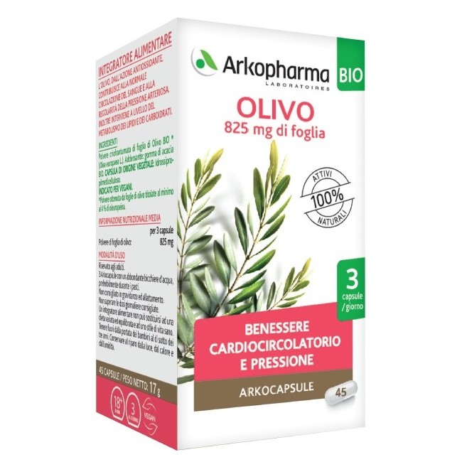 ARKO CAPSULE OLIVO BIO 45 CAPSULE ARKO CAPSULE OLIVO BIO 45 CAPSULE