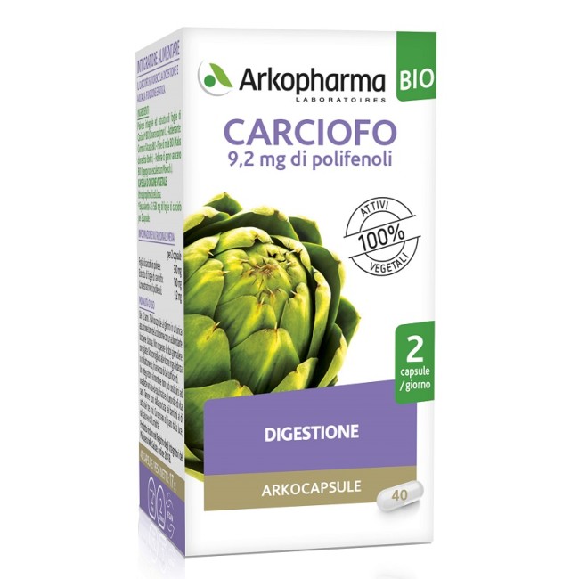 ARKO CAPSULE CARCIOFO BIO 40 CAPSULE ARKO CAPSULE CARCIOFO BIO 40 CAPSULE