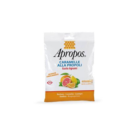 APROPOS CARAMELLE ALLA PROPOLI GUSTO AGRUMI 50 G