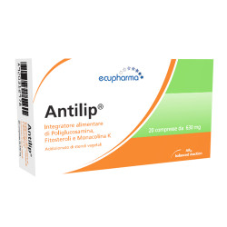 Confezione da 20 compresse di Antilip Integratore Per Il Benessere Cardiovascolare.