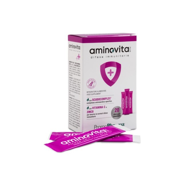 AMINOVITA PLUS DIFESE IMMUNITARIE 20 STICK PACK X 2,5 G AMINOVITA PLUS DIFESE IMMUNITARIE 20 STICK PACK X 2,5 G