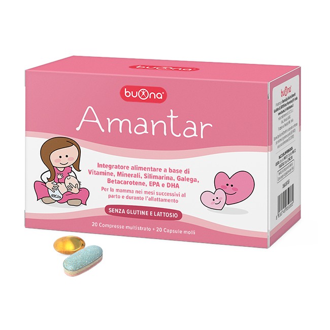 AMANTAR 20 COMPRESSE + 20 CAPSULE AMANTAR 20 COMPRESSE + 20 CAPSULE