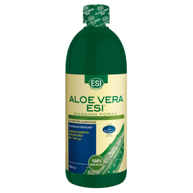 ESI ALOE VERA SUCCO MASSIMA FORZA 1000 ML ESI ALOE VERA SUCCO MASSIMA FORZA 1000 ML
