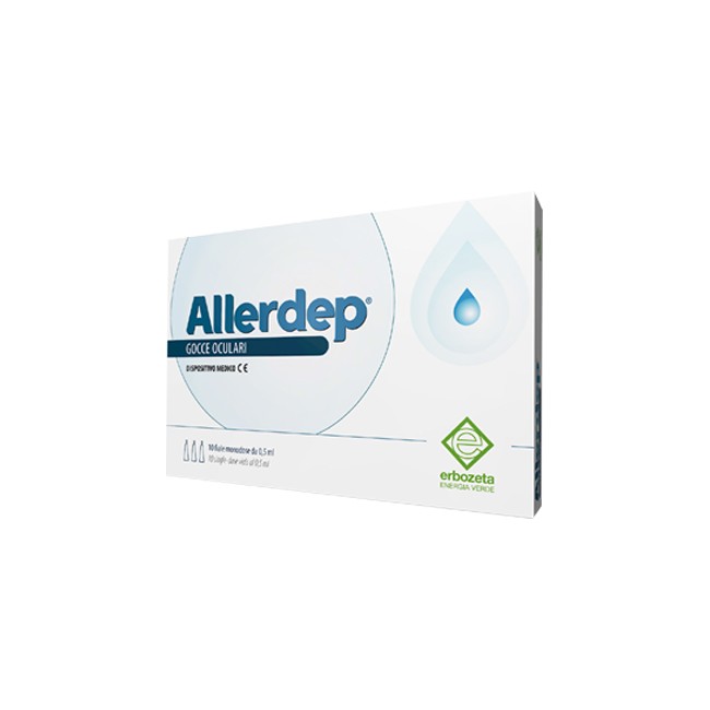 ALLERDEP GOCCE OCULARI 10 FIALE MONODOSE 0,5 ML ALLERDEP GOCCE OCULARI 10 FIALE MONODOSE 0,5 ML