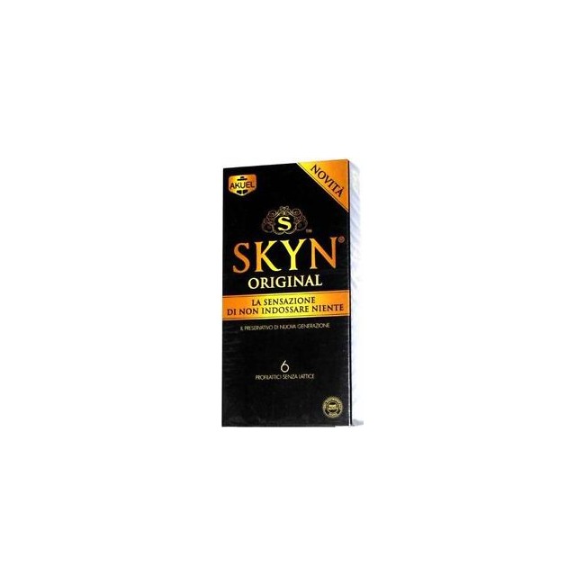 PROFILATTICO ANSELL AKUEL SKIN ORIGINAL B 6 PEZZI PROFILATTICO ANSELL AKUEL SKIN ORIGINAL B 6 PEZZI