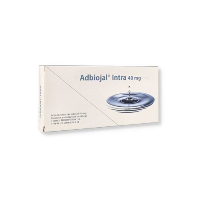 ADBIOJAL SIRINGA INTRA-ARTICOLARE 40MG 2 ML ADBIOJAL SIRINGA INTRA-ARTICOLARE 40MG 2 ML