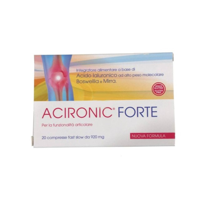 Acironic Forte 20 Compresse Fast-slow Da 920 Mg Acironic Forte 20 Compresse Fast-slow Da 920 Mg