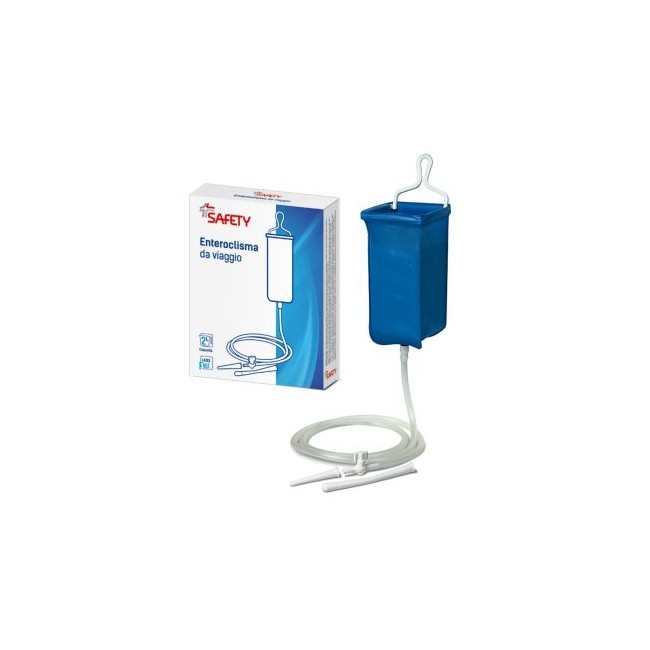 Safety Klister Enteroclisma Da Viaggio 2 Litri Safety Klister Enteroclisma Da Viaggio 2 Litri